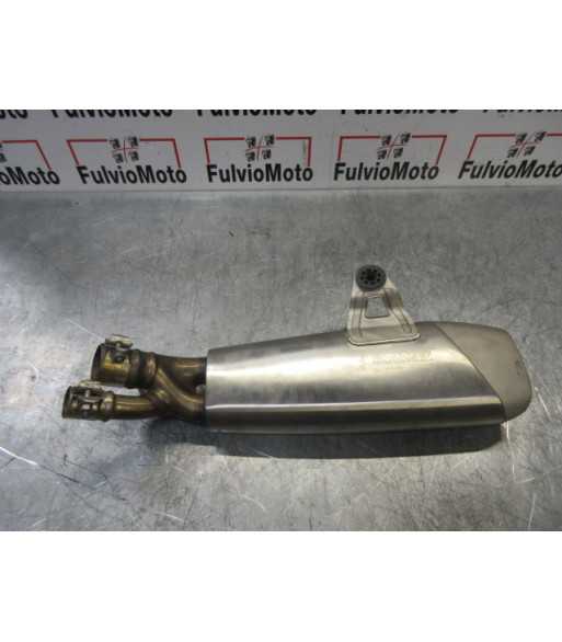 BMW S1000RR 2015-2016 Echappement Silencieux 450mm Ovale Inox